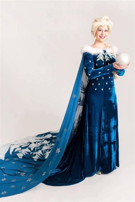 elsa costume with cape|More.